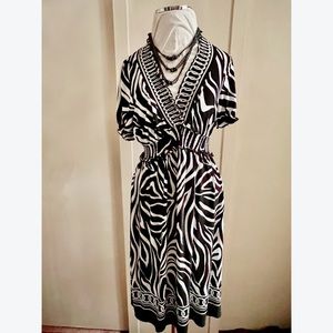 En Focus Studio Short-Sleeved Dress, Size 10